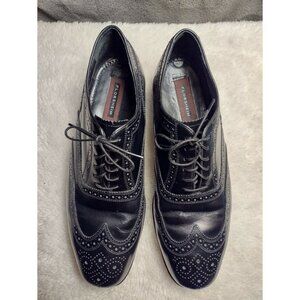 Florsheim Lexington Mens Shoes Wingtip Soft Leather Sz 11 D Dress Formal Wedding